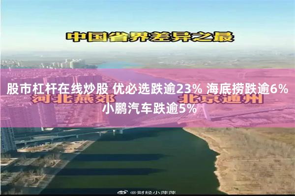 股市杠杆在线炒股 优必选跌逾23% 海底捞跌逾6% 小鹏汽车跌逾5%