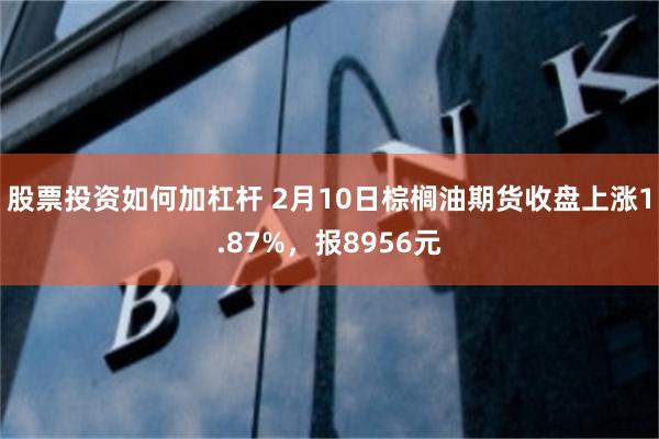 股票投资如何加杠杆 2月10日棕榈油期货收盘上涨1.87%，报8956元