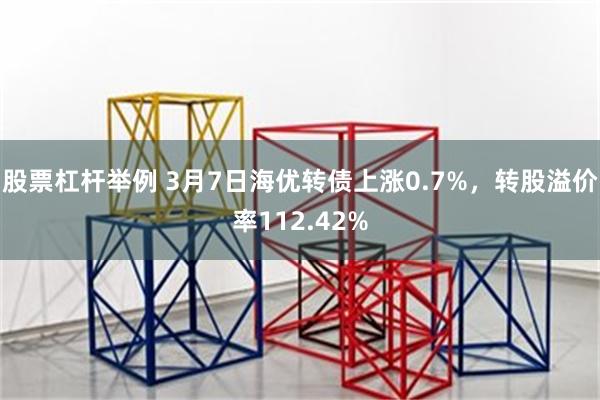 股票杠杆举例 3月7日海优转债上涨0.7%，转股溢价率112.42%